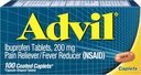 Advil 200mg Caplets 100 Cada