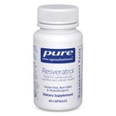 Encapsulamentos Puros Resveratrol - Cardiovascular, Saúde Celular e Suporte de Memória* - 40 mg Trans-Resveratrol - Antioxidantes Suplemento - Gluten Free & Non-GMO - 60 Cápsulas