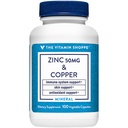 Zinco com Cobre - Suporta Saúde Imune - 50 MG (100 Cápsulas Vegetarianas)