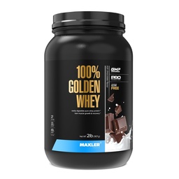 Maxler 100% Golden Whey - 22g de proteína por serviço - alta proteína, baixo teor de gordura, baixo carboidrato, perfil Aminoácido Completo - rico proteína de chocolate 2 lb