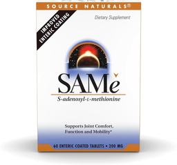 Naturals Source Mesma, Suporta Confort Conjunto, 200mg - 60 comprimidos entéricos revestidos
