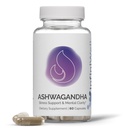 InfiniWell Suplementos Ashwagandha - Suplementos de ervas com Shoden Ashwagandha Root - Promover a clareza mental, equilíbrio hormonal, relaxamento diário e recuperação muscular (60 cápsulas)