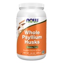 Now Foods Supplements, Whole Psyllium Husks, Non-GMO Project Verificado, Fibra Solúvel, 24-Ounce