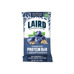 Barras de Proteínas Funcionais Superalimentares, Barra de Proteínas, mas melhor com ingredientes reais, Cogumelos Funcionais 10g Proteína Baseada em Plantas, 6g Fibra, Manteiga de Girassol de Mirtilo, 10 Count (Pack of 1)