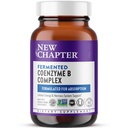 Novo Capítulo Complexo Vitamina B – Coenzima fermentada Complexo B Rico em Vitamina B12 + Vitamina B6 + Biotina + Feita com Ingredientes Orgânicos - 60 ct