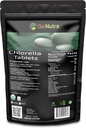 chlorela orgânica Comprimidos Célula quebrada, 3000mg por serviço, 1000 comprimidos - Superalimentos ricos em minerais, vitaminas, clorofila, aminoácidos, ácidos gordos, fibra e proteínas, não-GMO & Vegan Friendly