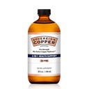 Soberania Pró-Forte Hidrosol de Cobre Bio-Ativo - Suplemento Líquido de Cobre Biodisponível para Adultos e Crianças w/Silver Hydrosol para Cabelo, Pele, & Unhas, 30ppm - 8 fl oz (237mL)