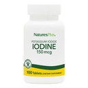NaturezasPlus Iodeto de Potássio - 150 mcg, 100 Comprimidos - Vegan, Gluten Free - 100 Servimentos