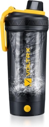 Garrafa de Shaker VOLTRX, Misturador Recarregável de Proteínas Elétricas do Gálio USB C, Copos de Shaker para Shakes Protein e Shakes de Substituição de Refeição, BPA Livre, Feito com Tritan, 24 oz