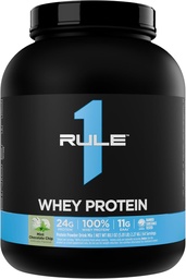 Regra 1 Whey Protein – 24g Fast-Acting Protein from All-Whey Sources with Naturalmente Occurring EAAs & BCAAs for Workout Recovery or Anytime Use (5 libras*, Batata de chocolate de hortelã)