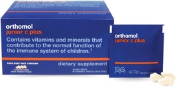 Orthomol Immun Junior C Plus, Multivitamínico Kid, Flavor Tangerina, Fornecimento de 30 dias