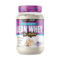 Musclesport Lean Whey RevolutionTM Protein Powder - Whey Protein Isolate - Baixa Caloria, Baixo Carbo, Baixa Gordura, Incredible Flavors - 25g Protein per Scoop (2lb, Dippsadoodles)