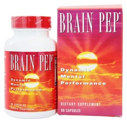 Natural Equilíbrio Pep Cérebro Suplemento Função Cérebro com Ginkgo Biloba, Kola Nut ajuda a melhorar a memória, foco e clareza mental