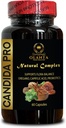 Genéricos Candida PRO - Suporte Digestivo Complexo Candida, Ácido Caprílico, Candida Cleanse Detox, Suporte Botânico - 1 Garrafa