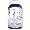 Nootropics Depot Cognizin Citicoline Cápsulas Contagem 180 Suplemento de Choline Suplemento de Saúde do Cérebro Regula Memória e Função Cognitiva