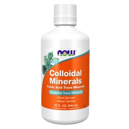 AGORA Alimentos Suplementos, Minerais Coloides Líquidos, Planta Derivados, Minerais Essenciais Traços, 32 onças