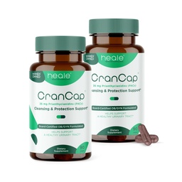 Pílulas de cranberry - Urinary Tract Health Suplemento de cranberry - 36mg de potentes PACs - Não OGM, Vegan, Glúten Grátis - por Heale - 180 Cápsulas