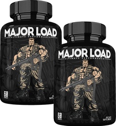 Suplemento ONL Testosterona para Homens - Propulsor de testosterona de carga principal com Erva Erva Horny & Maca Root - Tongkat Ali Energy Pills para resistência e força - Test Booster 60 Cápsulas (2pk)