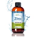 Suplemento de Zinco Líquido por Nutrinoche: Drops Líquidos Orgânicos - Alternativa de Zinco Iônico e Picolinato - 99,99% Particulas Nano Cristalinas Ultra Puras - para Adultos e Crianças - (8 onças)