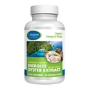 Energize Oyster Extract Supplement for Men & Women - Zinco, Taurina, Aminoácidos - Suporta Energia e Wellsness, Fabricado nos EUA, 500 mg, 60 Cápsulas Vegetais.