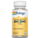 Solaray Bio Zinc 15 mg Complexo de Zinco Triplo para Sistema Imune Saudável, Endocrine & Célula Suporte à função