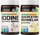 Iodo 60 chicletes e quercetin com bromelaína 60 chicletes