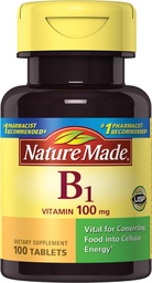 Vitamina B1, 100 (Pacote de 6)