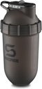 Garrafa Shaker SHAKESFHERE - frasco Shaker de proteína à prova de vazamento de 24 onças para pré-treino, smoothie e mistura de bebida em pó, misturador sem camada para ginástica, BPA-free, fácil limpo e fácil de transportar (Frosted Black)
