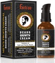 Creme de crescimento de barba - 50 ml - Mais crescimento de barba com café Feijão & Extrato de cebola - 100% Natural