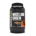 NutraBio Caseína pó de proteína, Micellar Casien pó, 25g de proteína de digestão lenta, ajuda a mantê-lo completo, Overnight recuperação muscular e crescimento, BCAA e EAA, sem glúten, soja livre, 2lb Chocolate