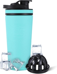 Ice Shaker Isolated Stainless Steel Shaker Garrafa 26 onças, hortelã, frio para 30+ Horas .