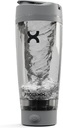Promixx PRO Shaker Garrafa nova edição – recarregável, poderoso para batidos de proteínas suaves – inclui armazenamento de suplemento, BPA Free, 20 oz Cup, frio cinza
