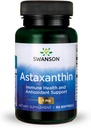 Swanson Astaxantina Olho, Cérebro e Saúde da Pele Suplemento antioxidante para adultos pesados em tela procurando visão e proteção radical gratuita - 4 mg (60 Softgels)