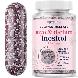 Myo-Inositol & D-Chiro Inositol para equilíbrio hormonal para as mulheres ; Microbeadlets para regular o ciclo menstrual & Suporte Saúde ovariana            .