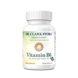 Dr. Clark Suplemento Vitamina B6, 230mg, 100 Cápsulas