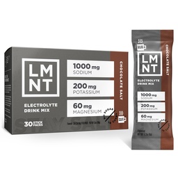 Beber LMNT Zero Açúcar Chocolate quente ou misturador de café - Chocolate Sal .