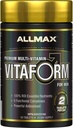 ALLMAX VITAFORM - 60 Comprimidos - Multivitamina Premium para Homens - Seis Complexos Funcionais + Vitamina C, D3 e Zinco - 30 Servimentos