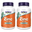 Agora Alimentos, (2 Embalagem) Zinco, 50 mg, 250 Contagem (Pacote de 2)
