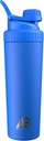 AeroBottle Cryo Shaker Cup, frasco de água de aço inoxidável isolado e Shaker de proteína, mistura proteína e pré-treino com tecnologia de mistura turbulenta, sem bola de mistura ou Wisk, 26 oz, azul do mar Ártico