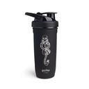 Smartshake Reforce Stainless Steel Harry Potter Dark Mark Logo Shaker Garrafa (900 ml/30 oz) Light Weight Resistance Sports Shaker Garrafa com uma tampa macia, BPA Free & DEHP Free