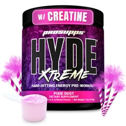 PROSUPPS Sr. Hyde Xtreme Pré-treino Pó com Creatina, Beta Alanine & Cafeína – Energia Extrema, Bombas, Foco e Desempenho - Fitness & Gym Suplementos para homens e mulheres (Pixie Pó, 30 Servings)