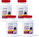 Ácido Maior Levou Comprimidos Antiácidos Mastigáveis de Força Extra - Alívio Anti-Ácida - Medicina de Reflux Ácido para Adultos - Estômago, indigestão ácida e alívio da azia - Longo-Lasting - 100-Count (4 Pack)