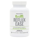 Natures Plus GI Natural Reflux Easy, Vanilla - 60 comprimidos mastigáveis - Suporte digestivo de ação rápida - Vegetariano, sem glúten - 60 serviços