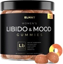 4,050mg Libido Booster para mulheres KSM-66 Ashwagandha Gummies w. 30x Força Red Maca Raiz - Mais forte fêmea Libido Mood Booster + Equilíbrio Hormônio para mulheres Redutor de Cortisol & Stress Relief Gummy