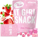 Super Verdes Powder Superfood chicletes + diário multi-vitaminas para as mulheres - Vegan Prebióticos para Gut Saúde & Bem-Estar - Snacks saudáveis, Frutas inteiras e vegetais, Vegan, Suplemento Nutricional Orgânico