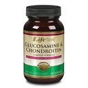 LIFETIME Complexo de condroitina de Glucosamina de Suporte Mobilidade, Juntas e Recuperação de 1500mg Glucosamina, 1200mg Chondroitina 60 Cápsulas