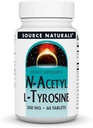 Naturals fonte N-acetil L-Tirosina Suplemento dietético, 300 mg - 60 comprimidos