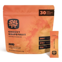 Eletrólitos em pó - Groovy Toranja - 30 Pacotes de Hidratação - Magnésio, Potássio, Sódio, Trace Minerals - Zero Açúcar e Glúten Grátis - Essenciais de viagem