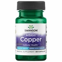 Swanson Albion Cobre Quelado 2 Milligrams 60 Cápsulas