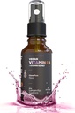 Ideal perfusão Vegan Vitamina D3 5000 iu com K2 (MK-7) Spray líquido: Ameixa orgânica com canela - saúde óssea, suporte imunológico, estrutura óssea (75 Servings)